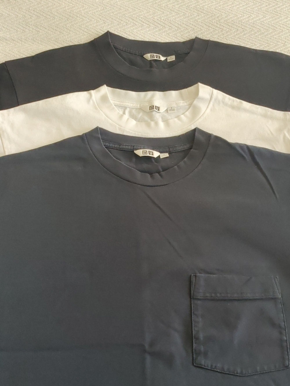 3/$20 Uniqlo × Lemaire 100% Cotton Heavy Weight T